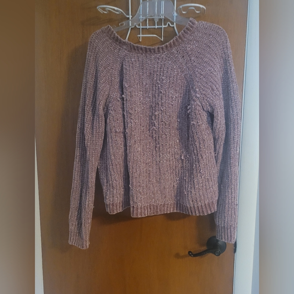 Charlotte Russe Mauve Knit Sweater